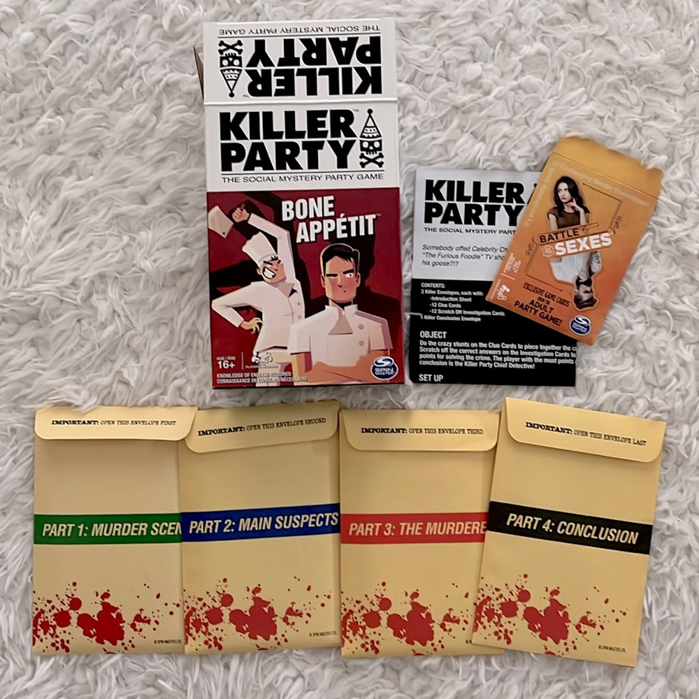 Killer Party Mystery Game